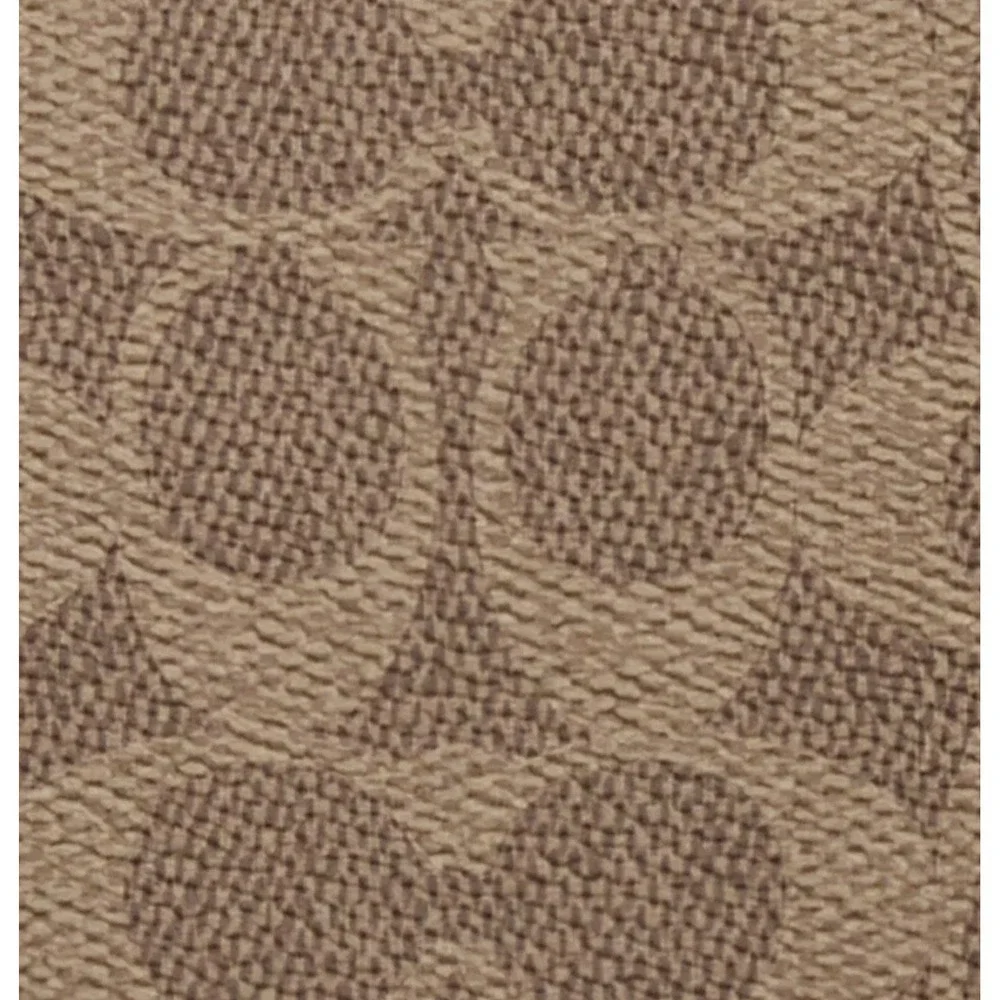 NWT! Coach‎ Signature Canvas Notebook Khaki Brown Monogram Journal Refillable